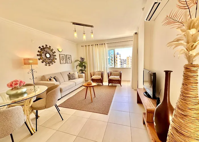 아파트 Elegant Seaview Da Rocha 포티마오