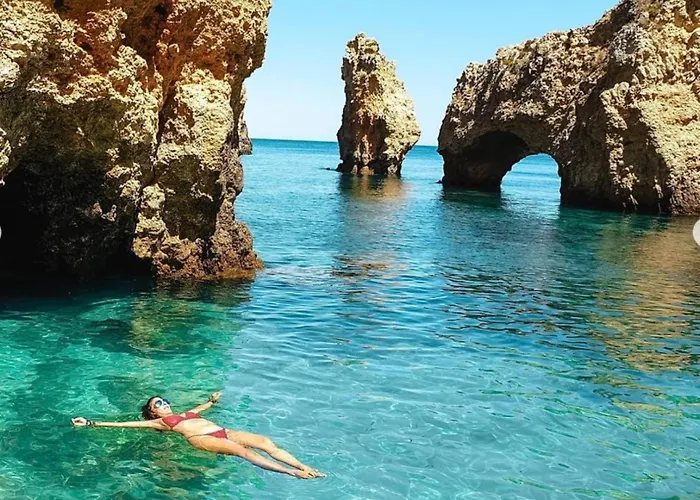 아파트 Elegant Seaview Da Rocha 포티마오